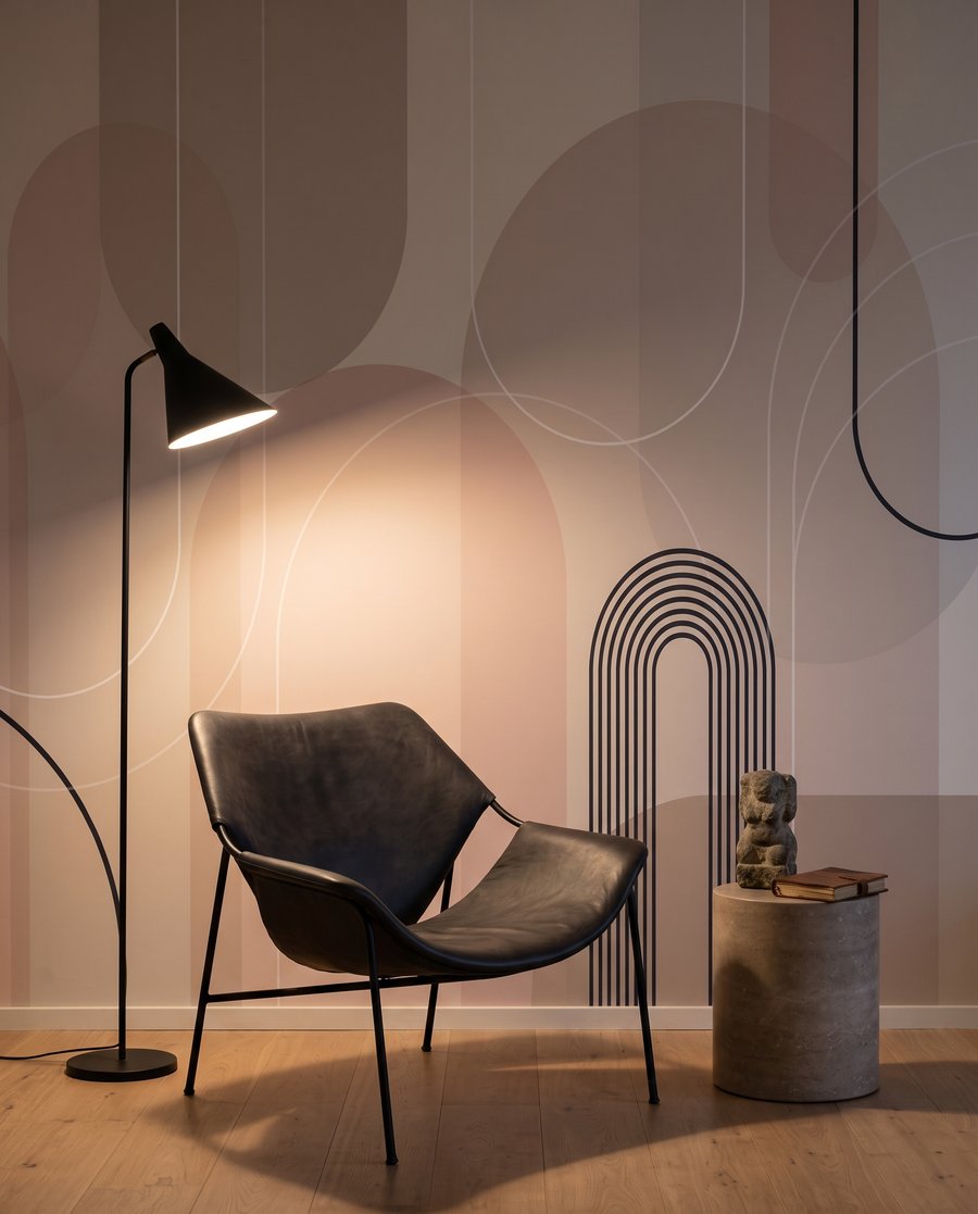 Arcos y círculos pastel — interior 6
