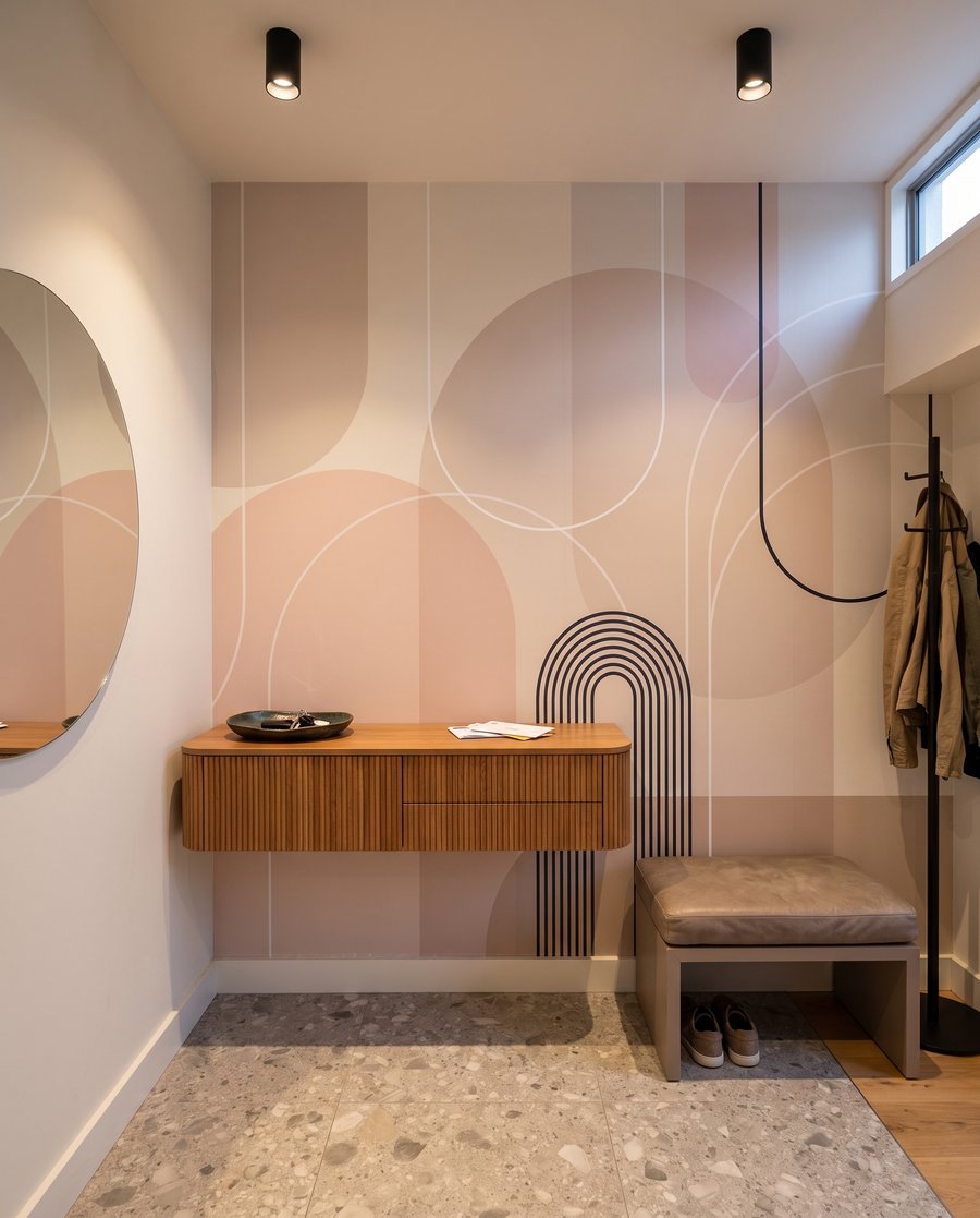 Arcos y círculos pastel — interior 9