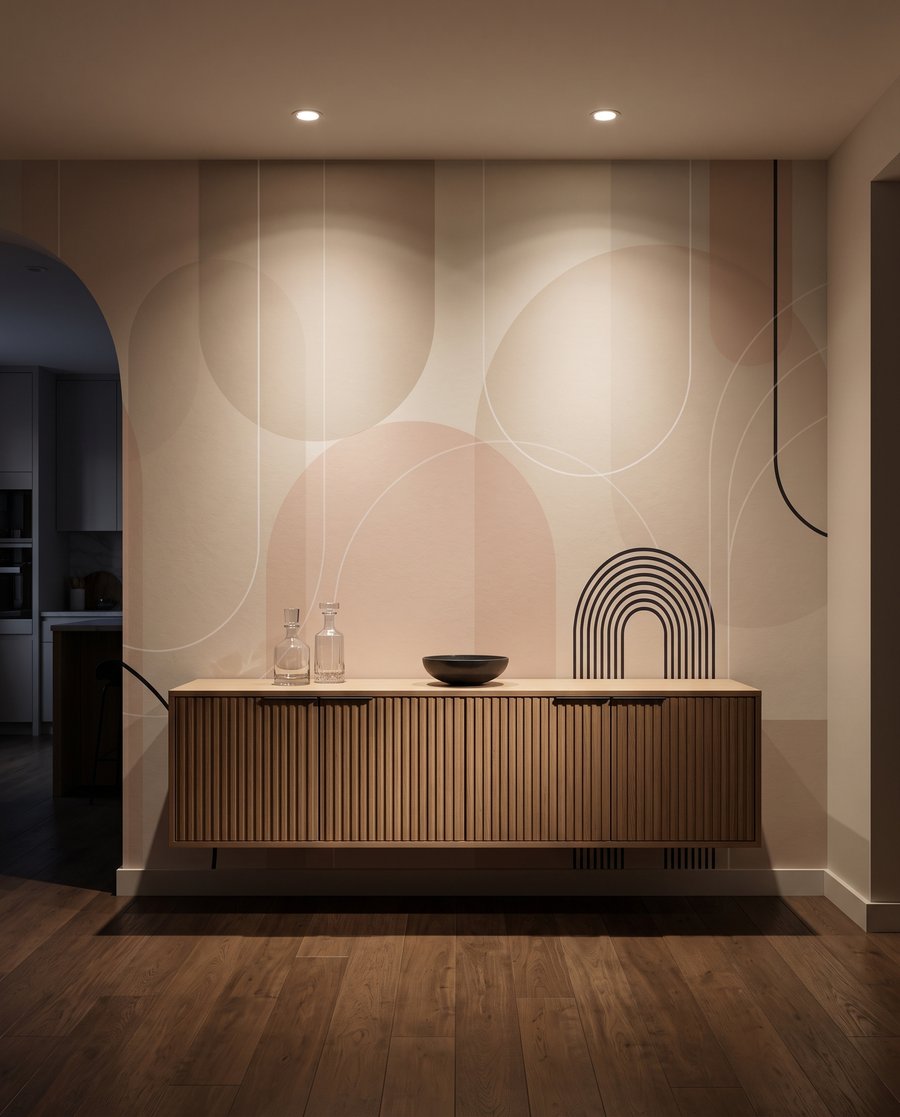Arcos y círculos pastel — interior 11