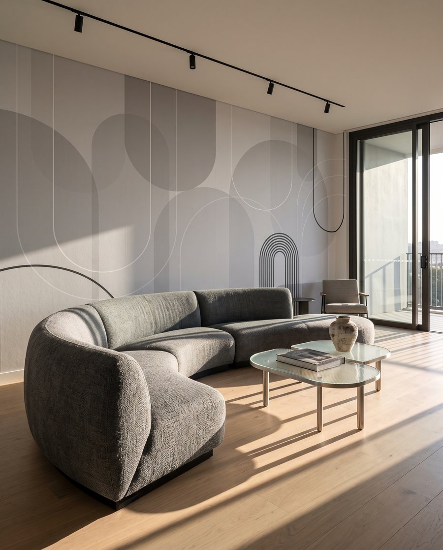 Arcos y círculos pastel — interior 3
