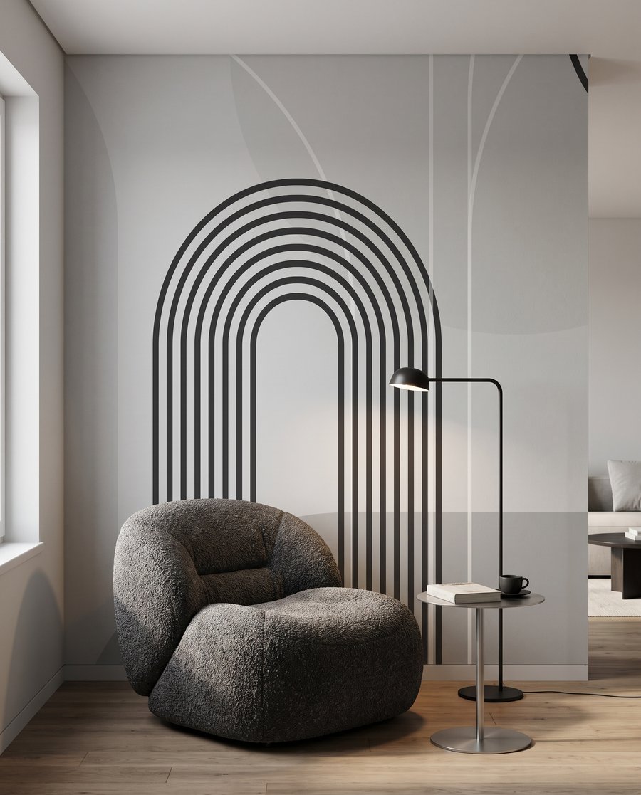 Arcos y círculos pastel — interior 4