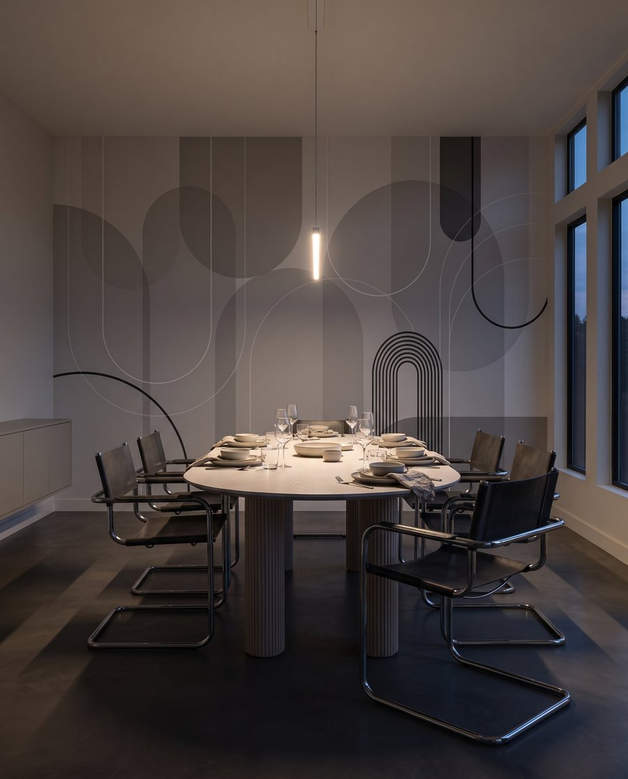 Arcos y círculos pastel — interior 6