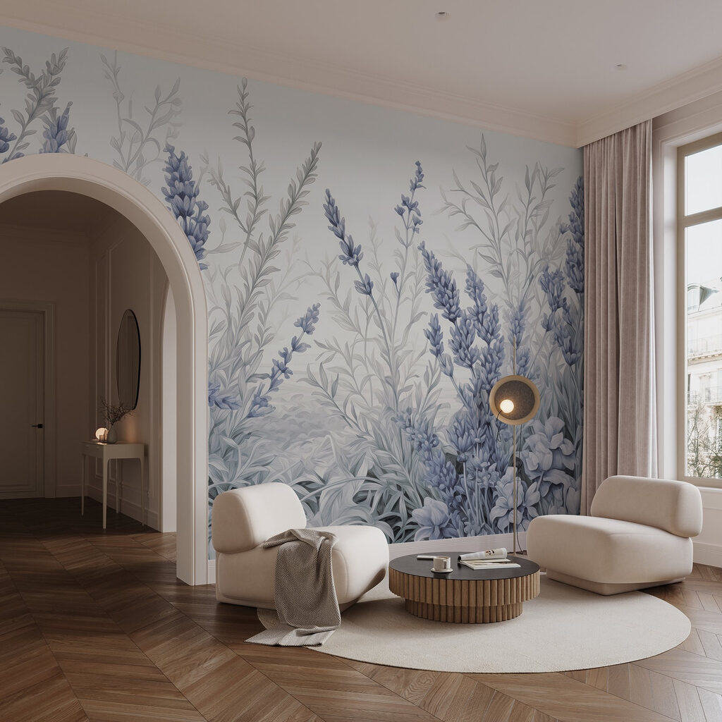 Espigas de flores finas — interior 2