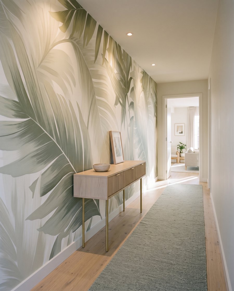 Hojas de palmera pálidas — interior 6