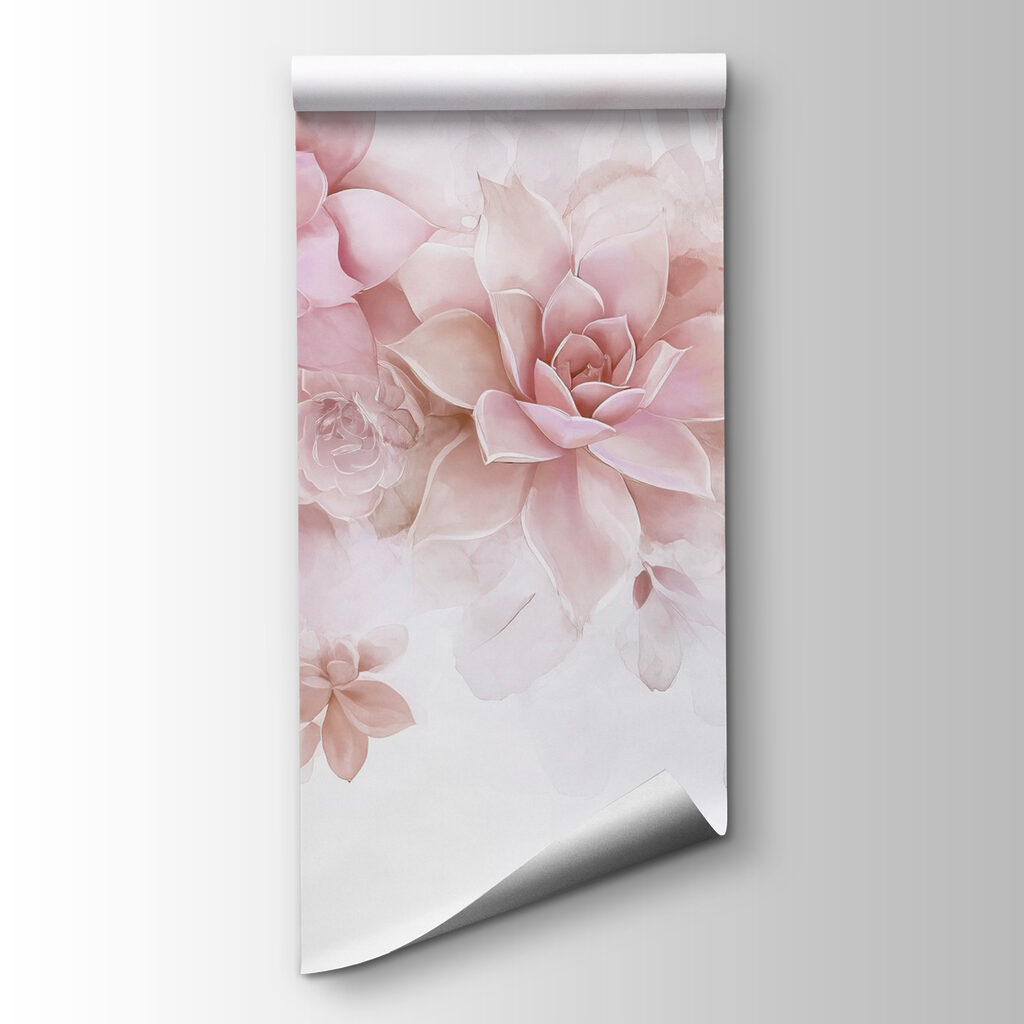 Flores rosas en rosetas — vista del producto