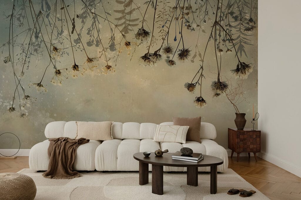 Tallos colgantes en dorado — interior 4