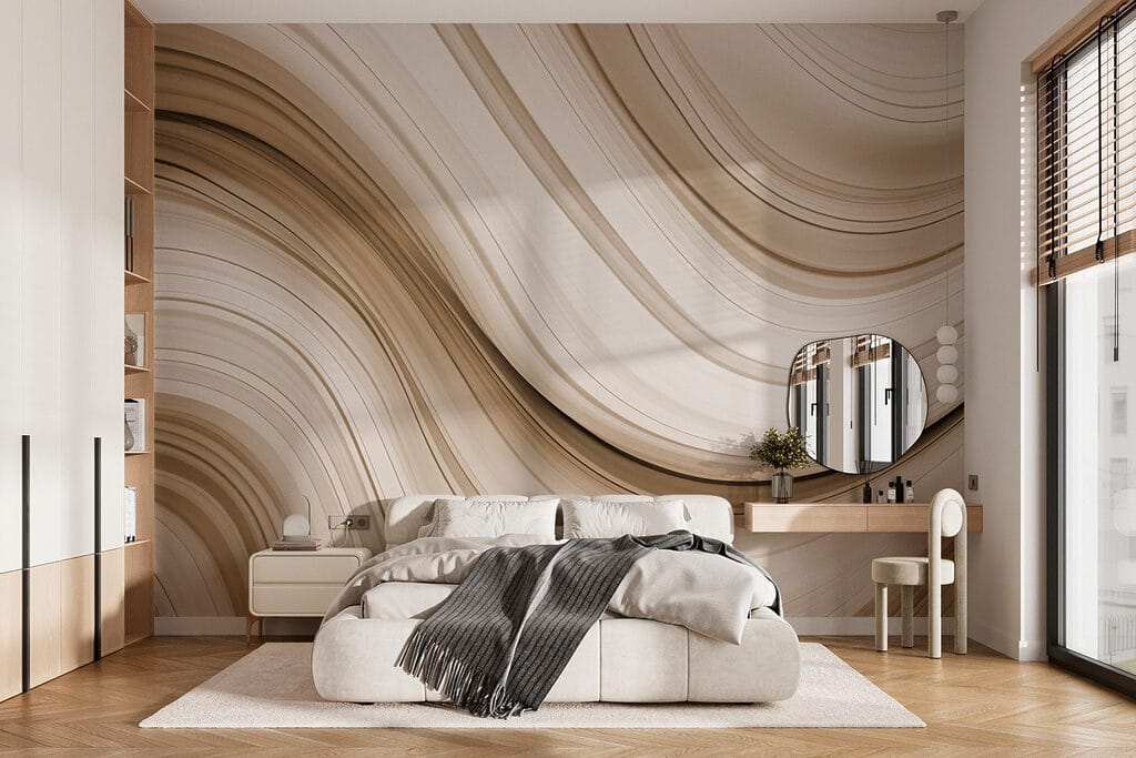 Bandas crema suaves — interior 1
