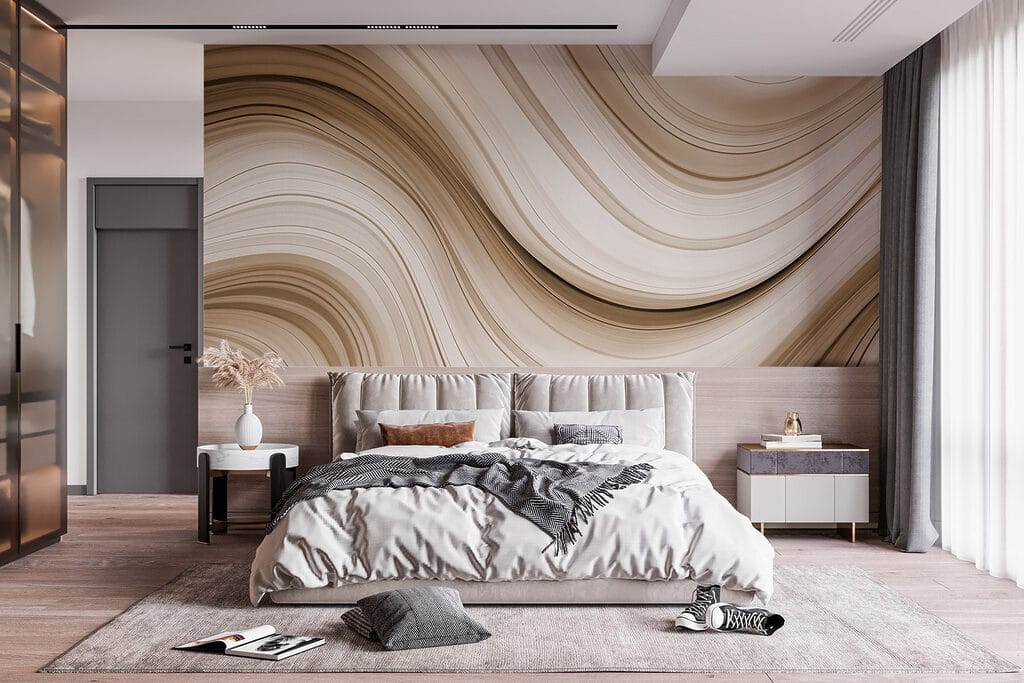 Bandas crema suaves — interior 2