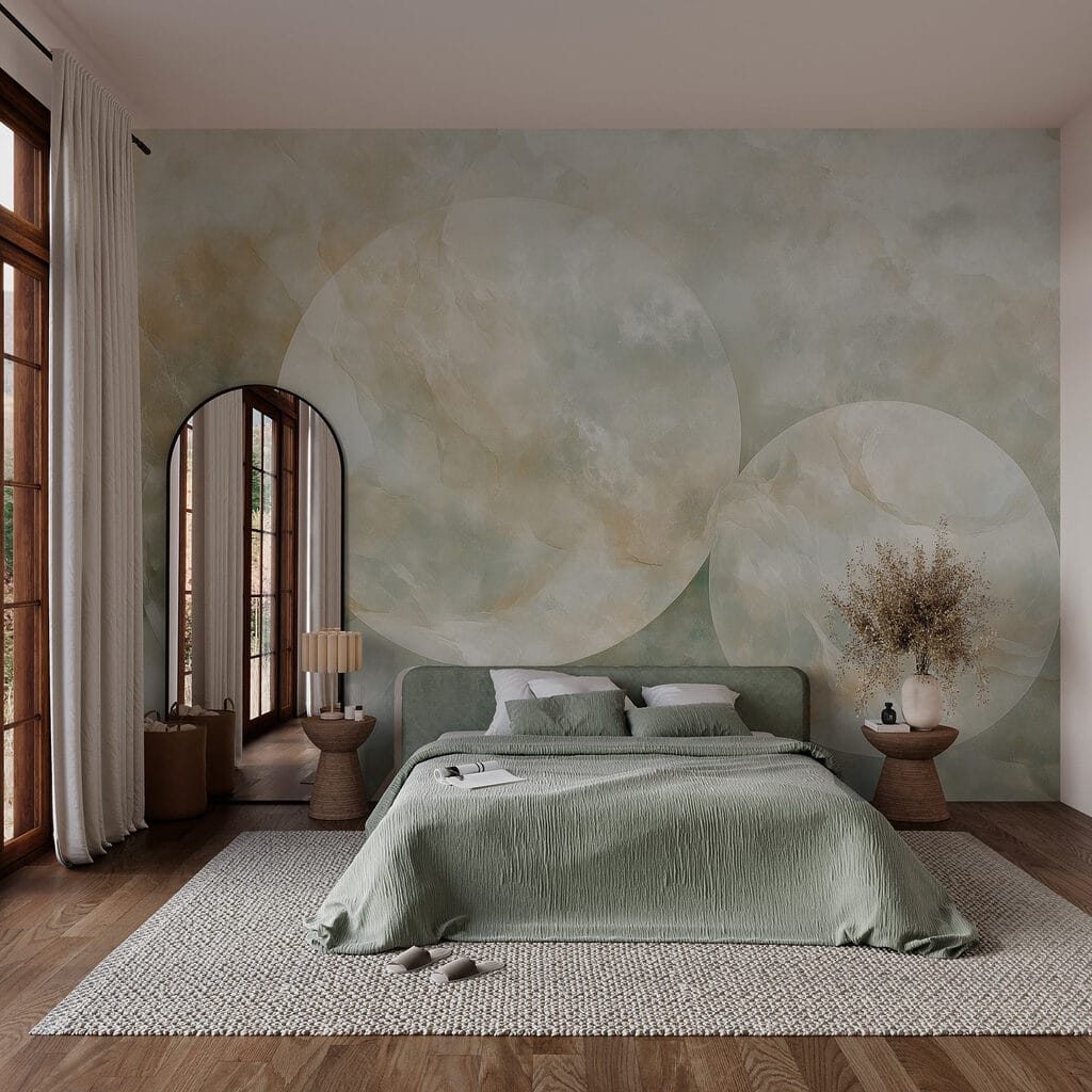 Círculos luminosos en neblina — interior 2
