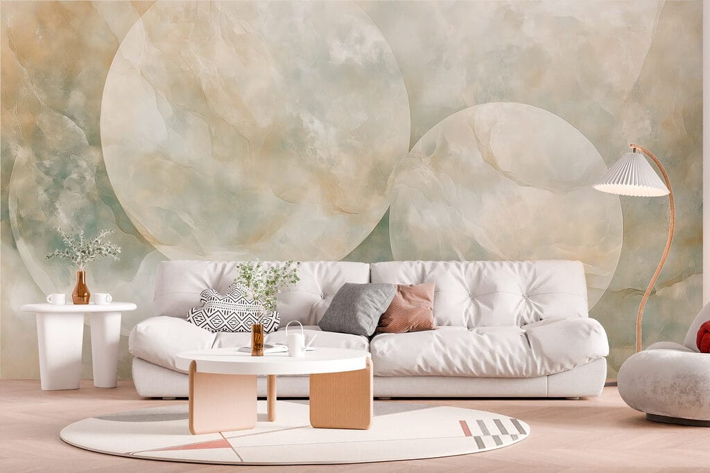 Círculos luminosos en neblina — interior 5