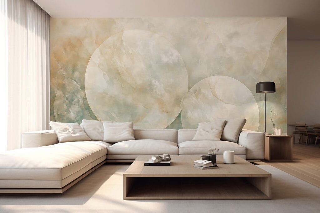 Círculos luminosos en neblina — interior 6