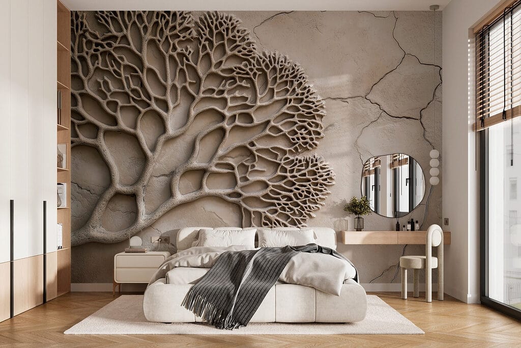 Ramas junto a grietas — interior 1