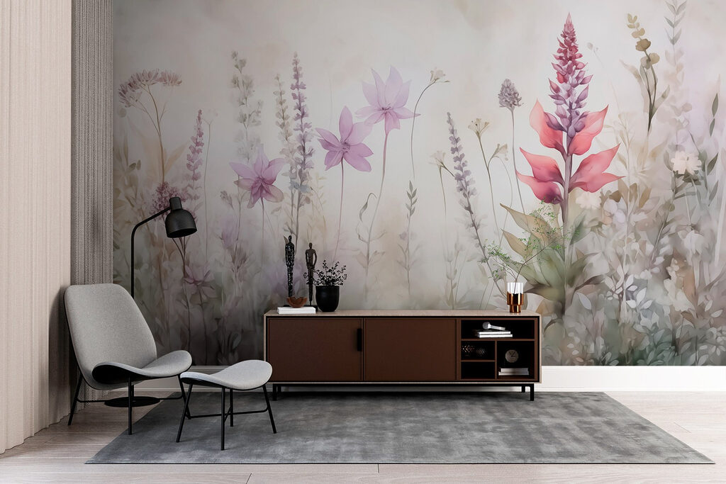 Flores rosas de prado — interior 2