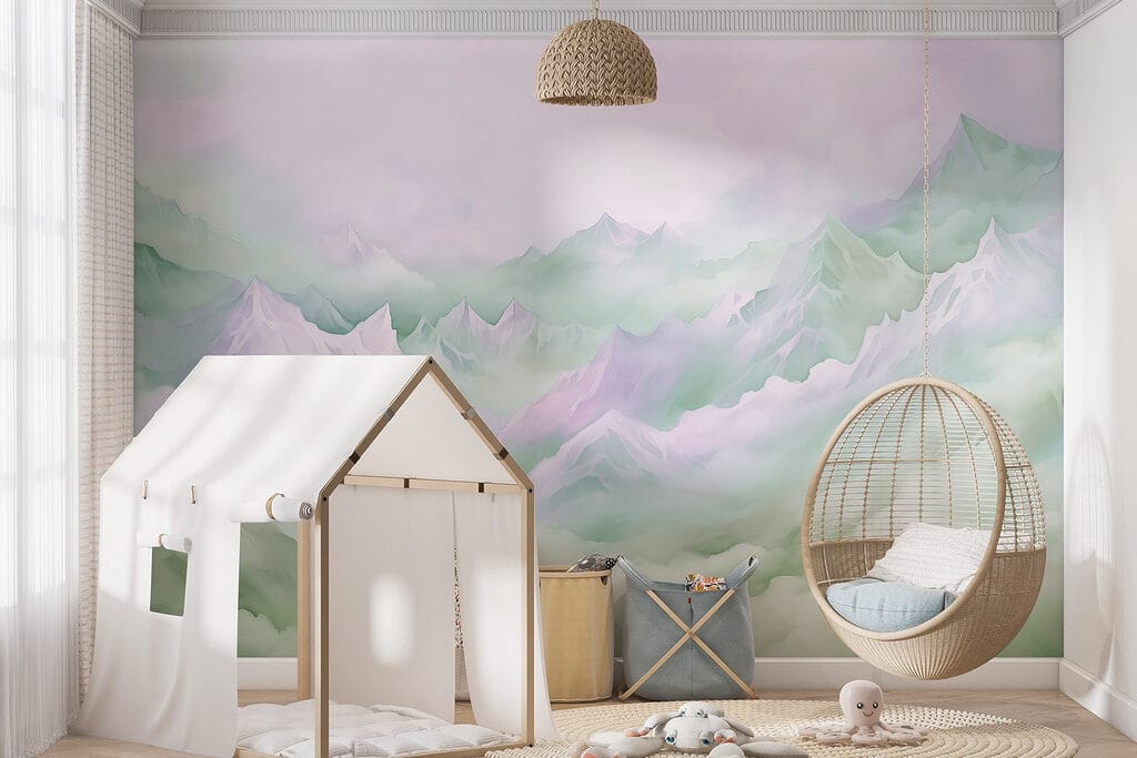 Montañas sobre nubes — interior 4
