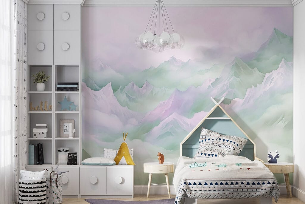 Montañas sobre nubes — interior 5
