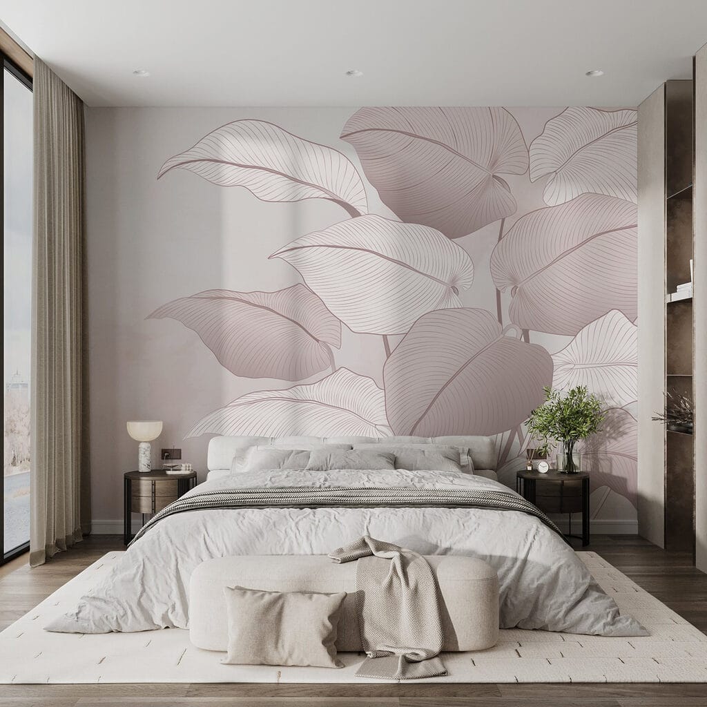 Hojas claras con nervios — interior 2
