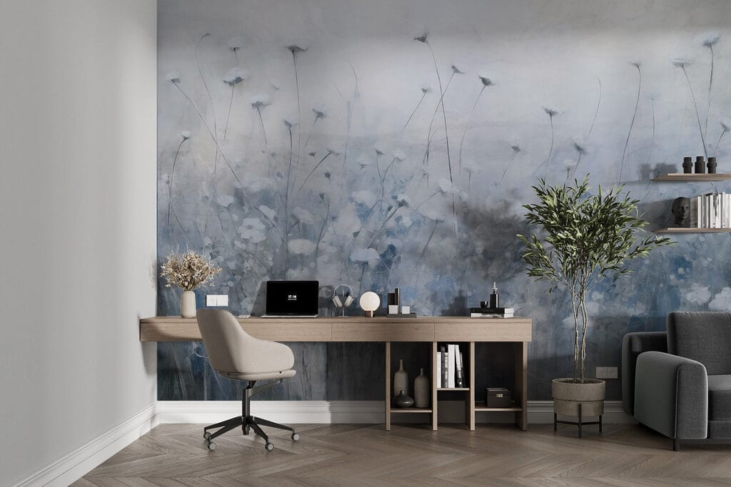 Líneas de hierba fina — interior 1