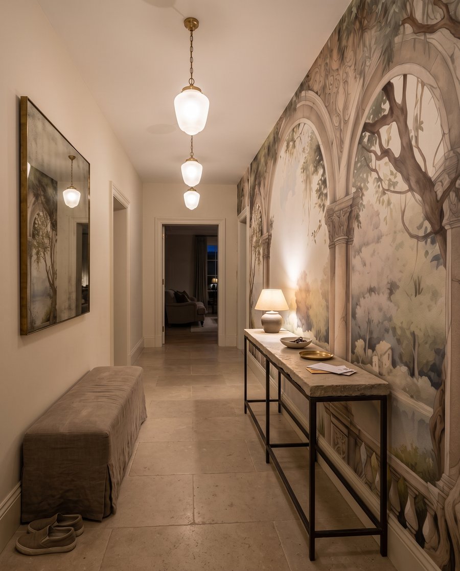 Arcos sobre agua tranquila — interior 4