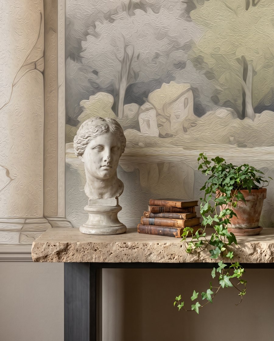 Arcos sobre agua tranquila — detalle