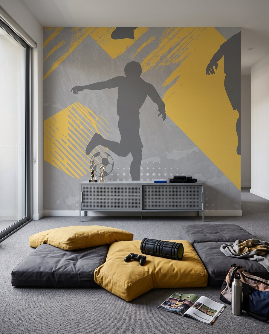 Futbolistas en movimiento — interior 6