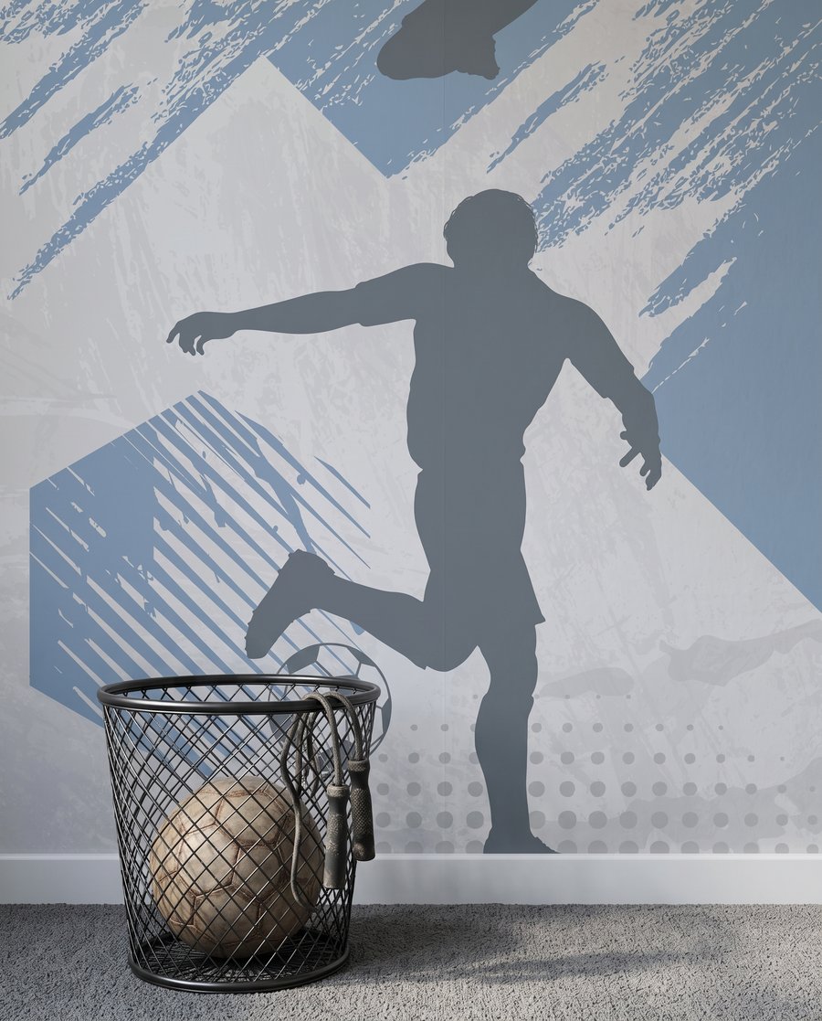 Futbolistas en movimiento — interior 7