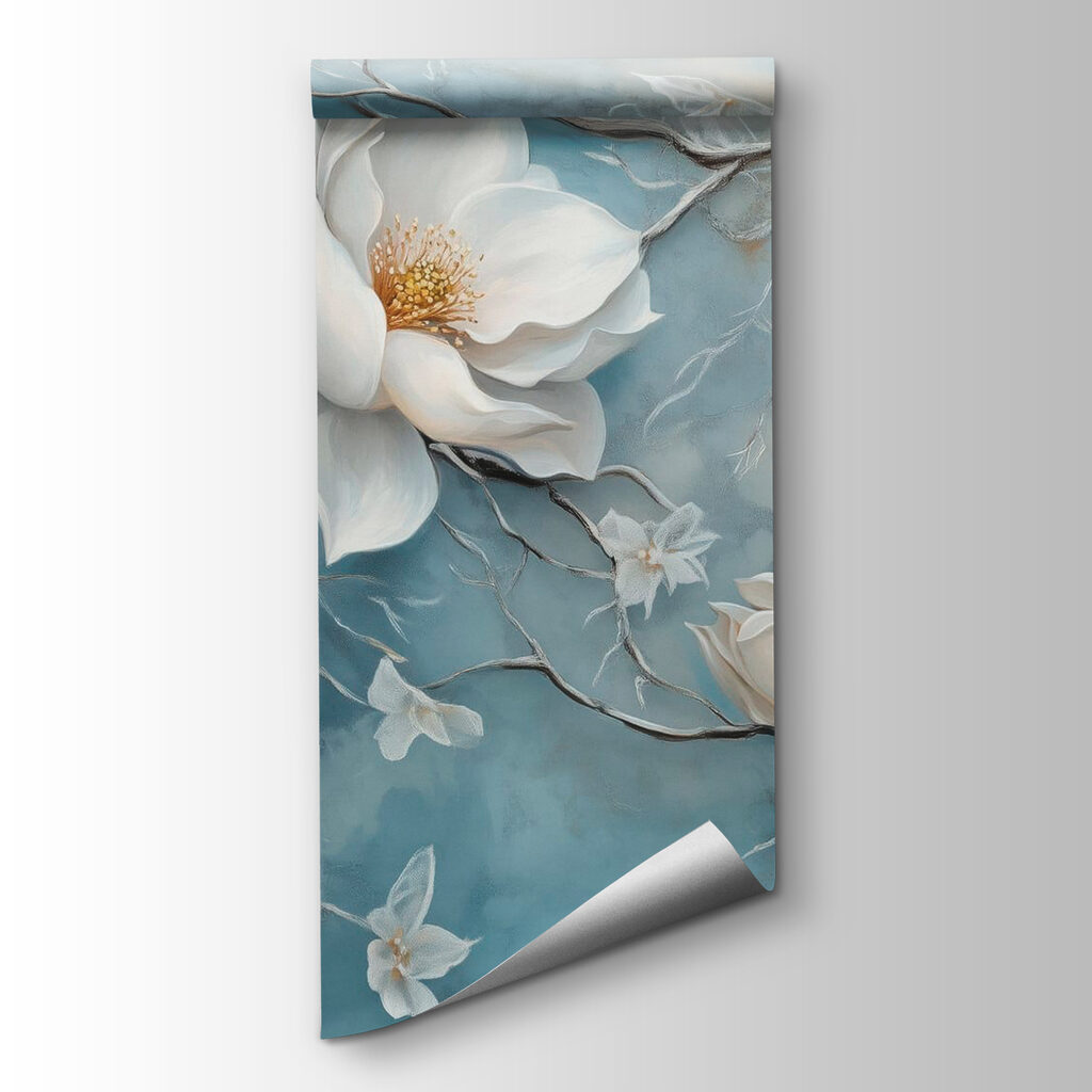 Magnolia en azul envejecido — vista del producto