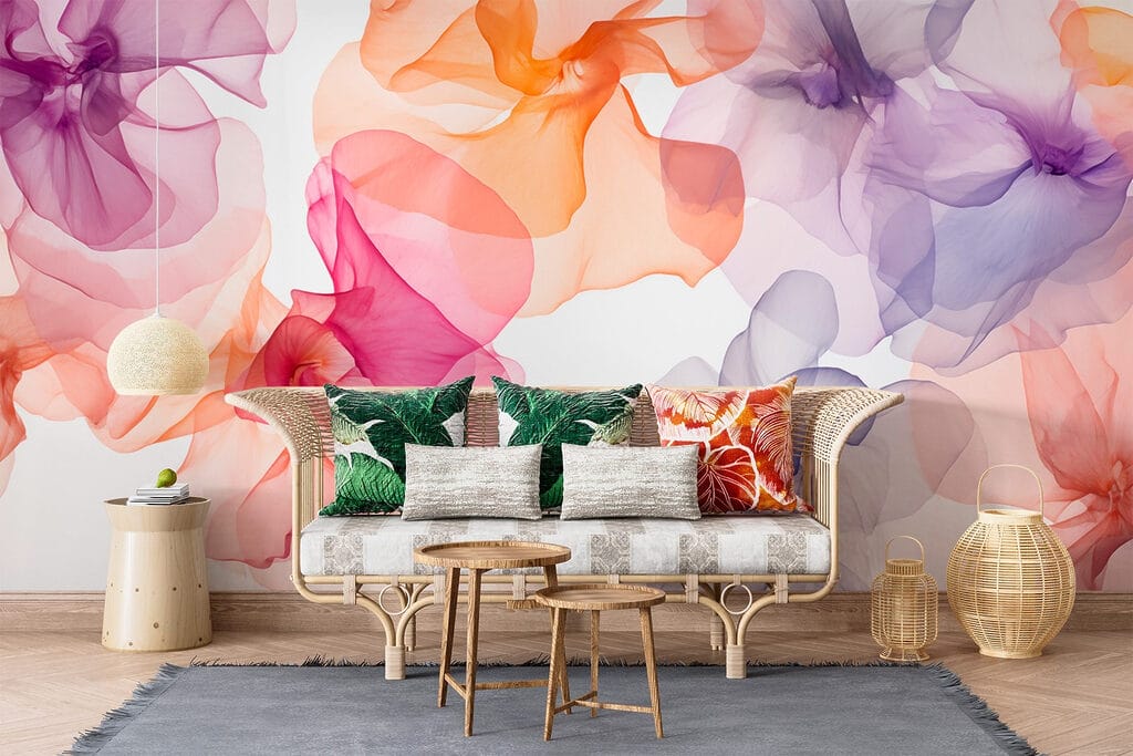 Flores de colores transparentes — interior 2