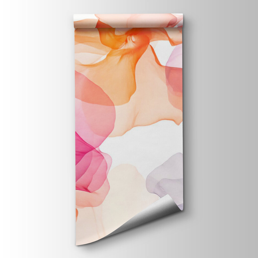 Flores de colores transparentes — vista del producto