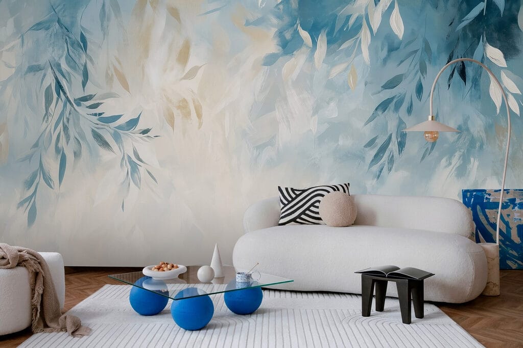 Hojas azules al sol — interior 3