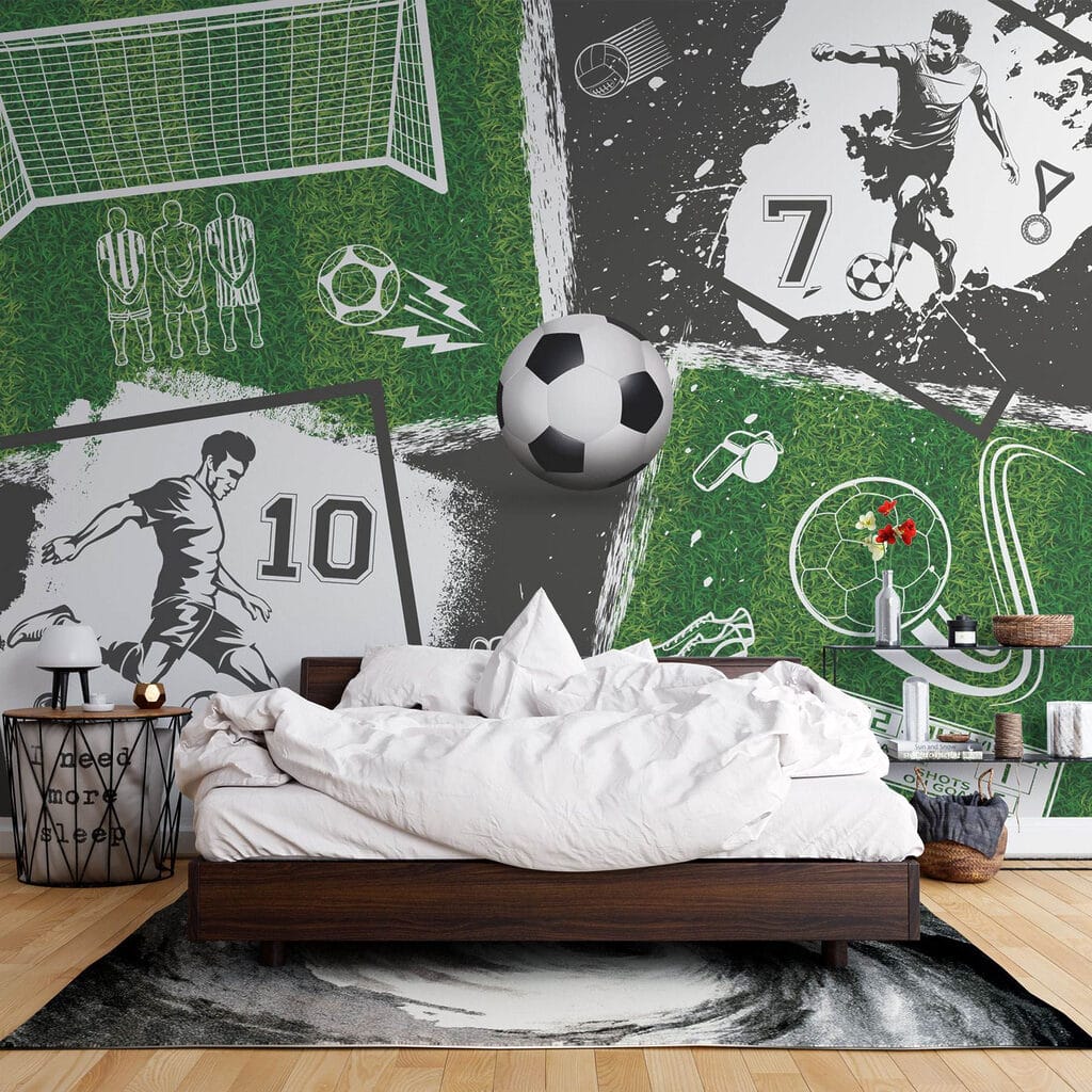 Fútbol verde y negro — interior 3