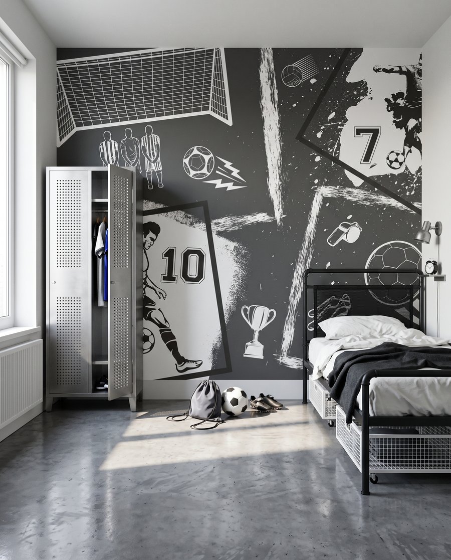 Escenas de fútbol — interior 2