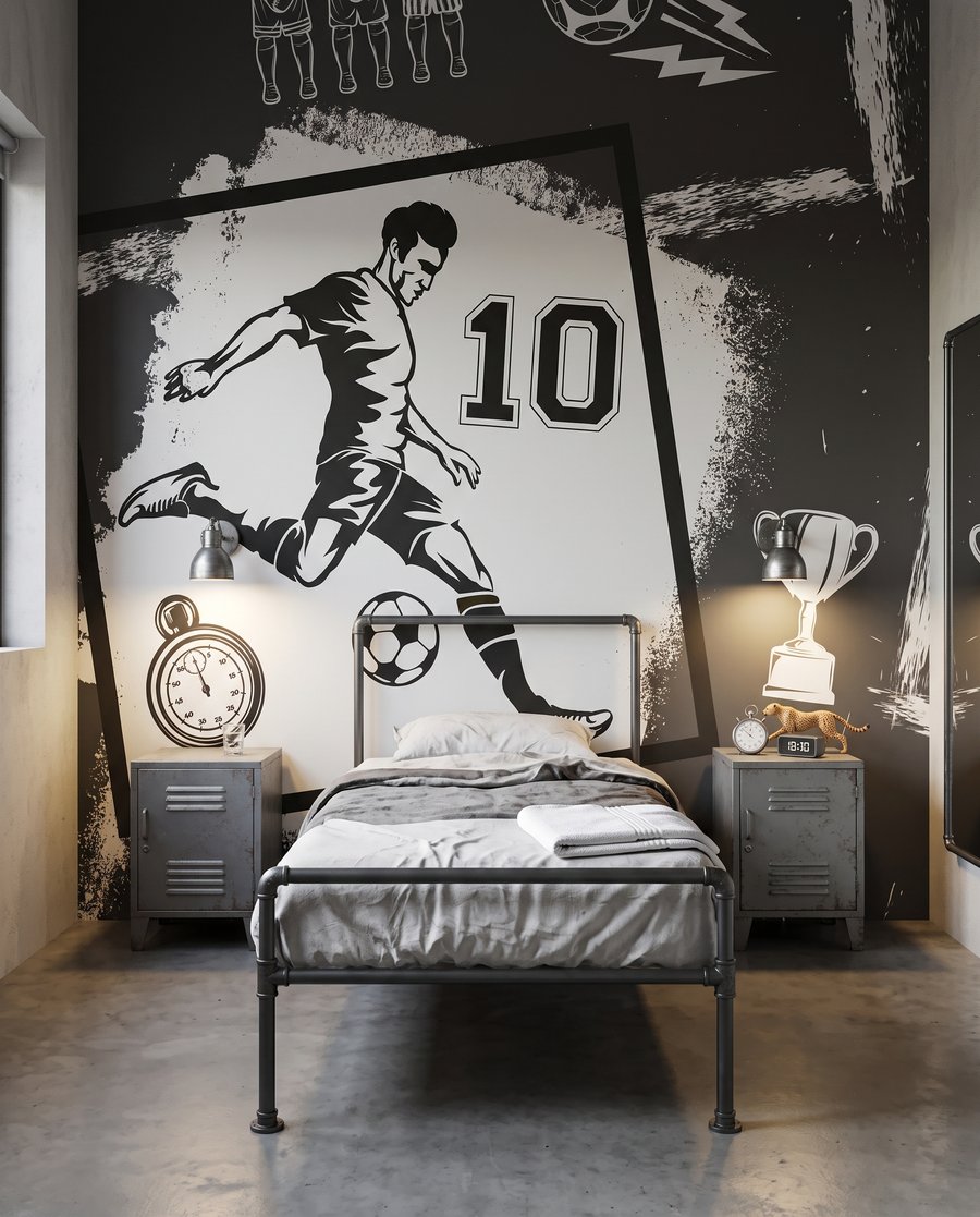 Escenas de fútbol — interior 6