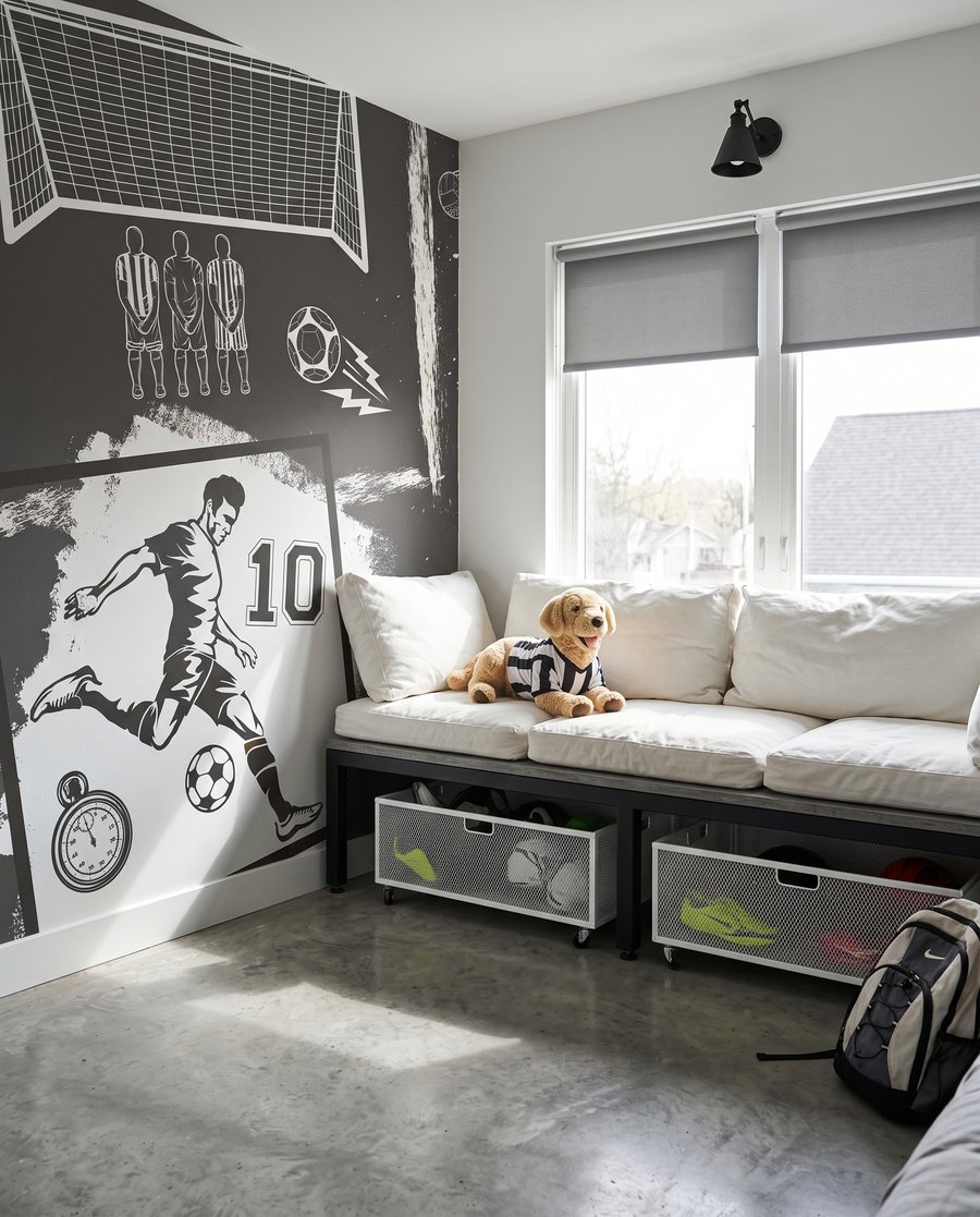 Escenas de fútbol — interior 8