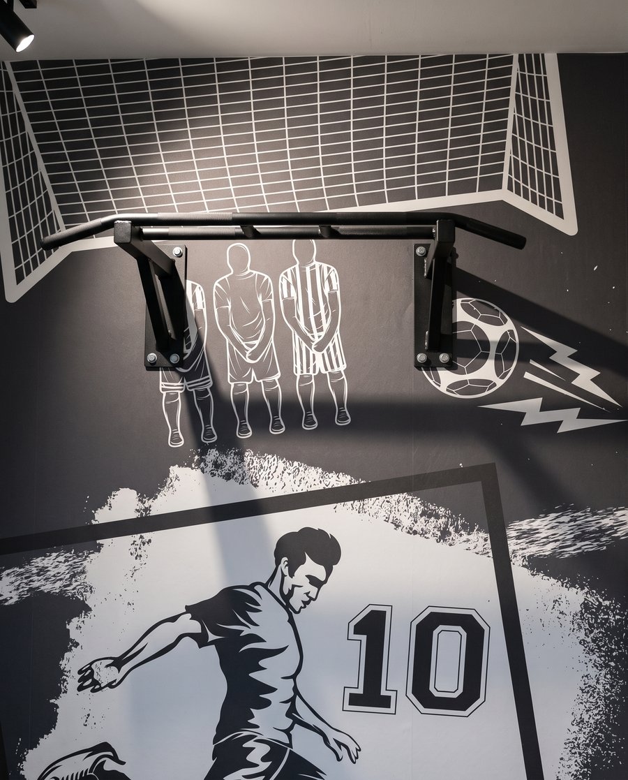 Escenas de fútbol — detalle