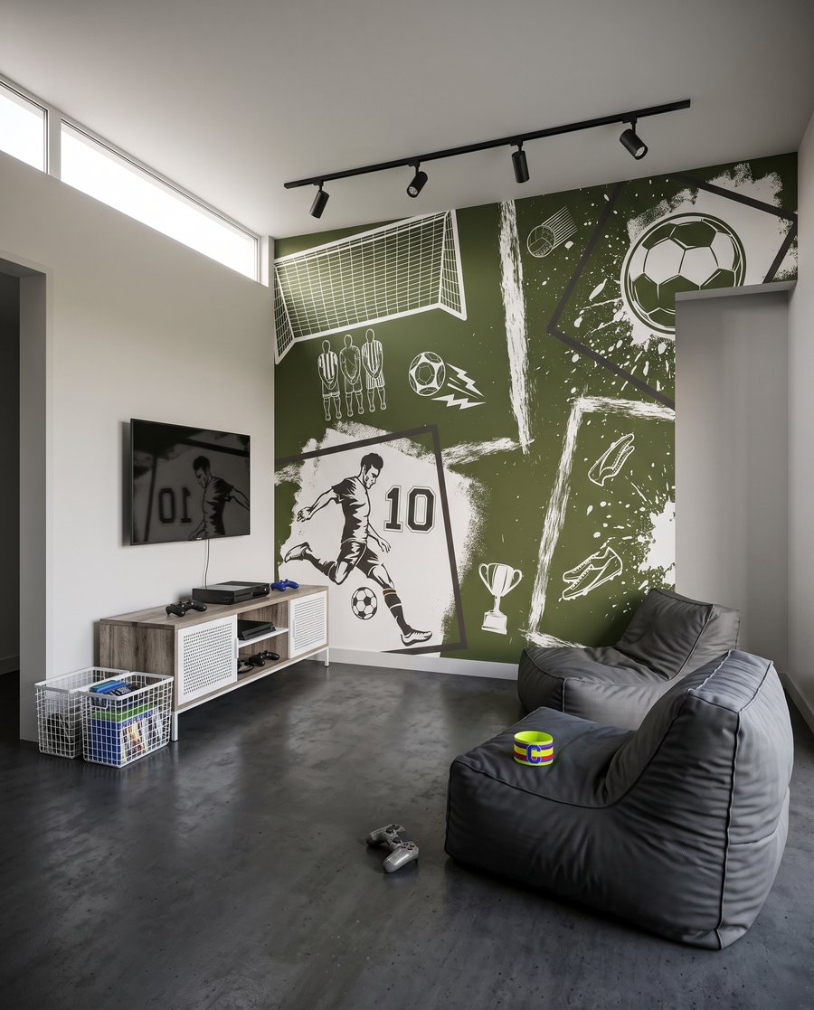 Escenas de fútbol — interior 4