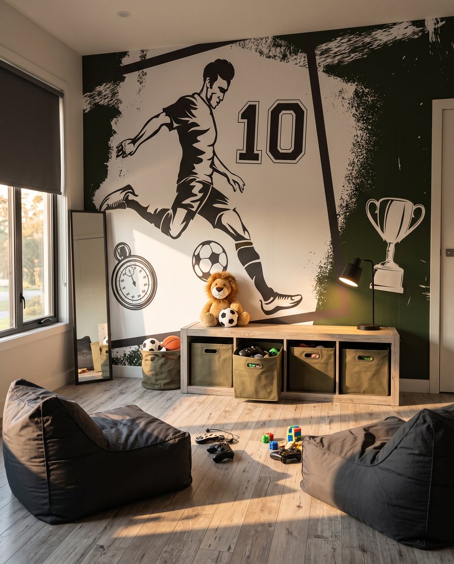 Escenas de fútbol — interior 8