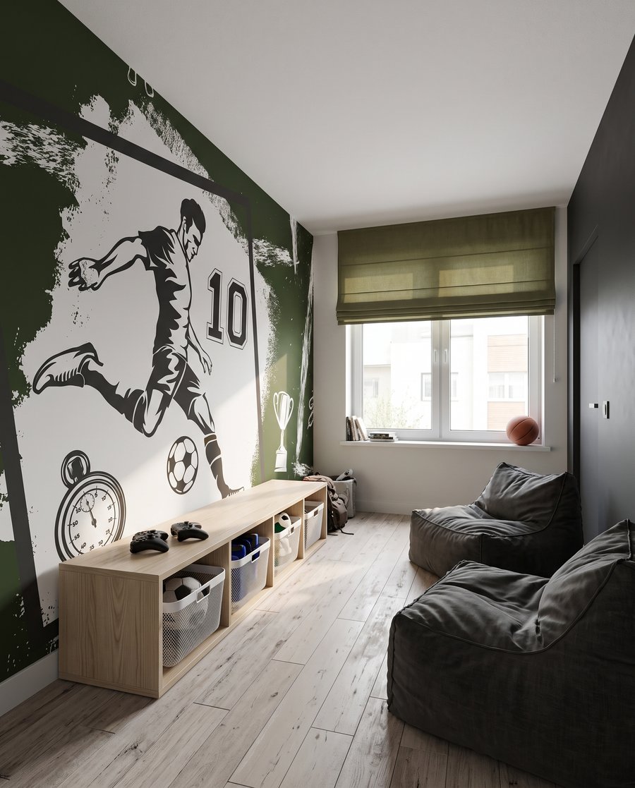 Escenas de fútbol — interior 9