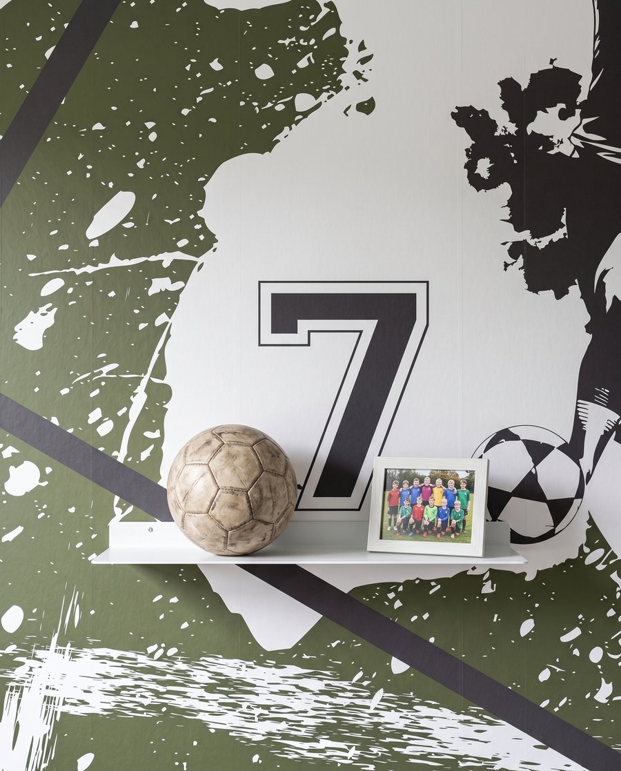 Escenas de fútbol — detalle