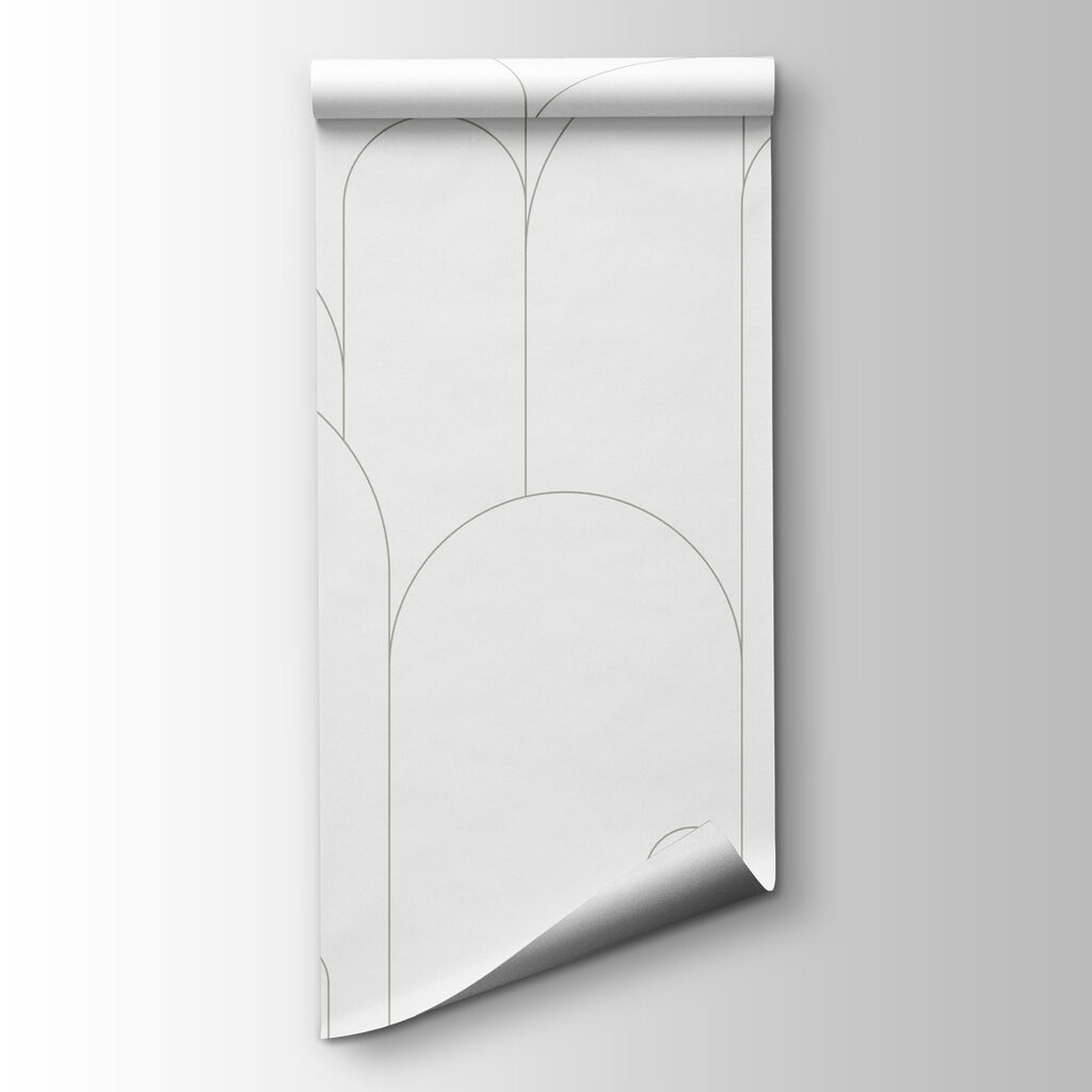 Arcos finos sobre blanco — vista del producto
