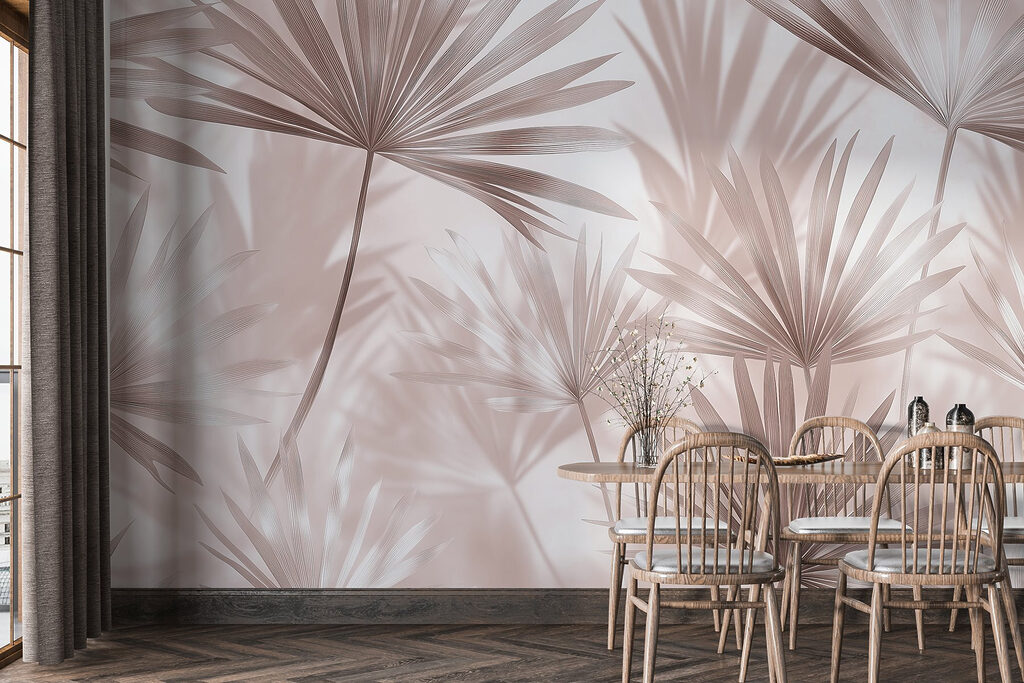 Palmas en abanico — interior 3