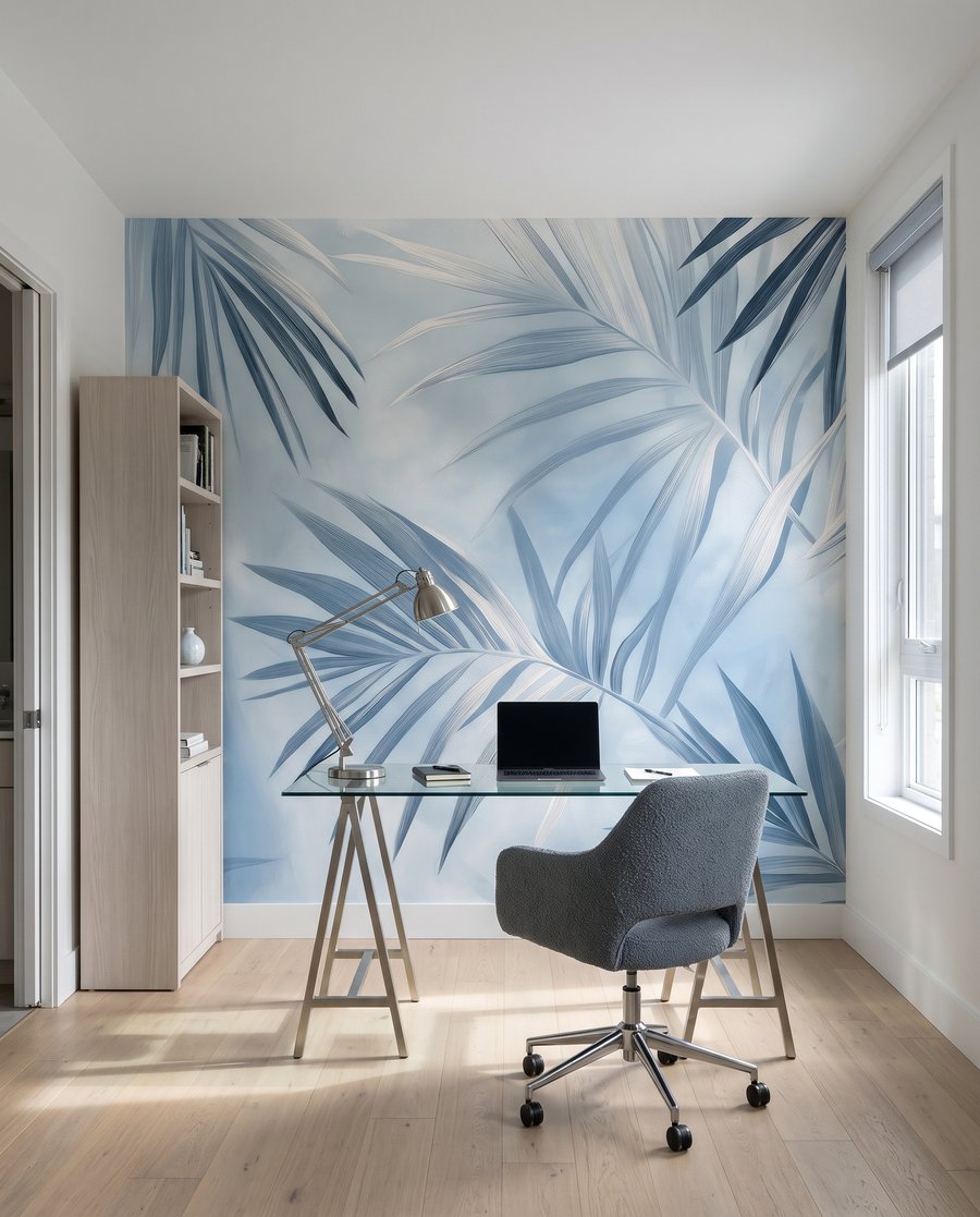 Palmas azules entrecruzadas — interior 7