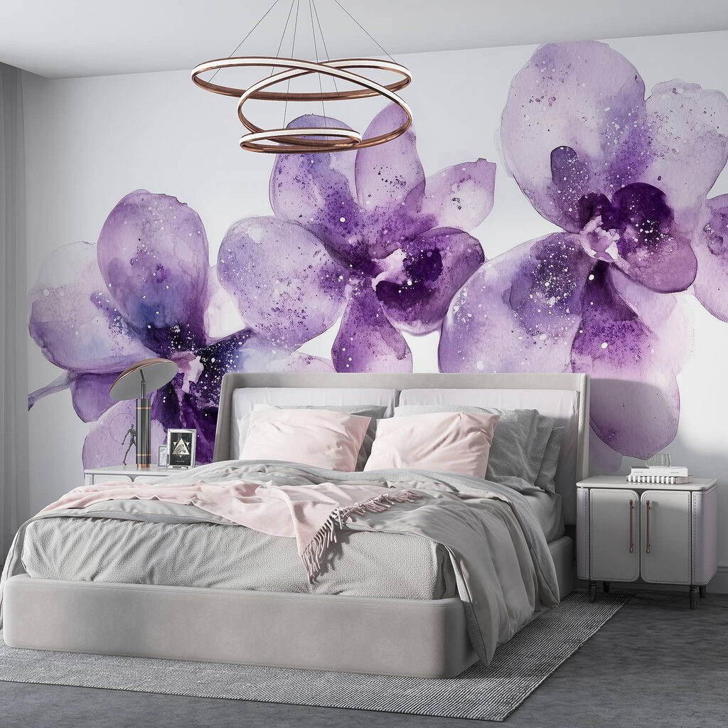 Orquídeas en acuarela — interior 2