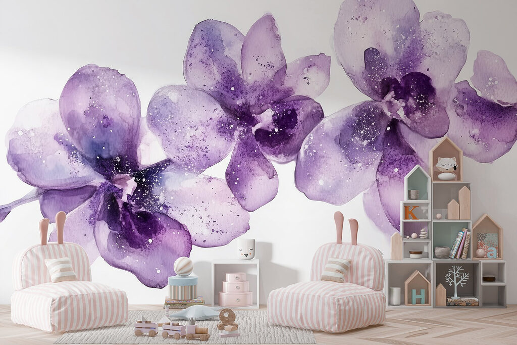 Orquídeas en acuarela — interior 4