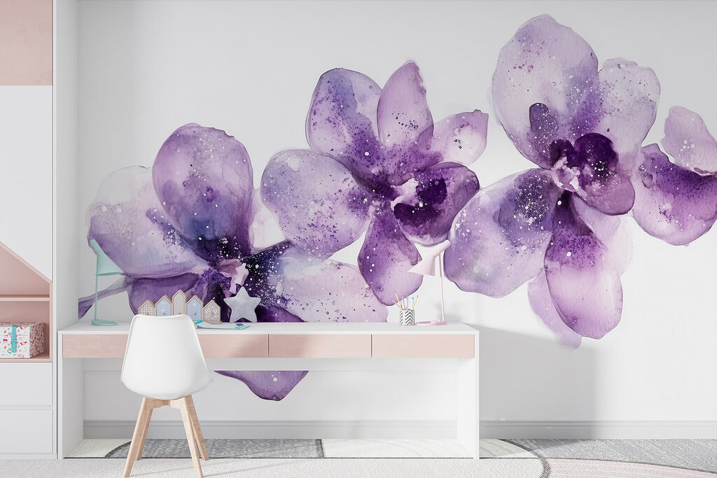 Orquídeas en acuarela — interior 5