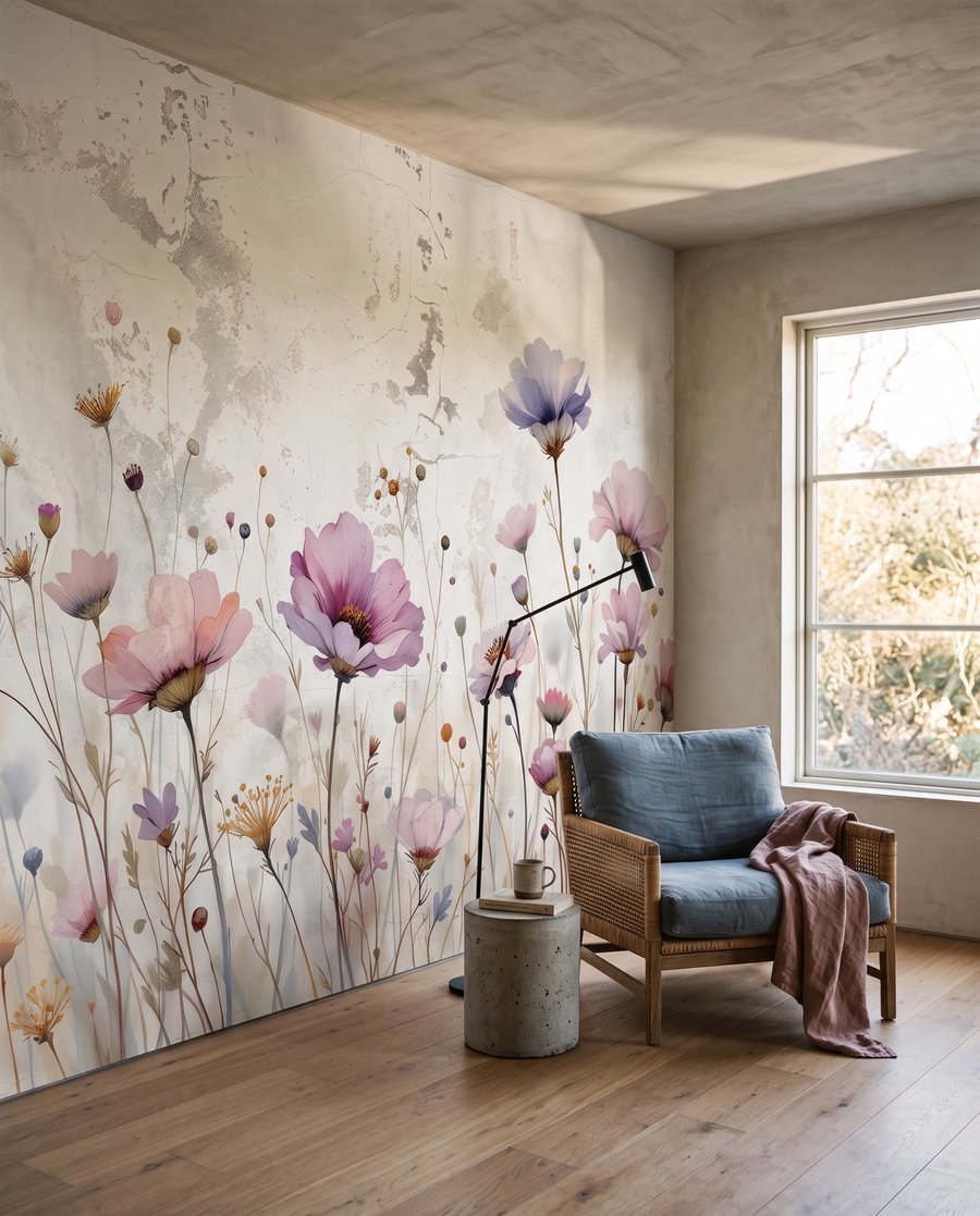 Flores de tallo largo — interior 3