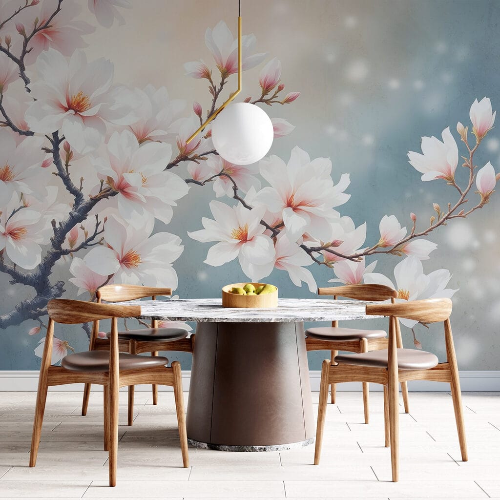 Magnolia a contraluz — interior 3