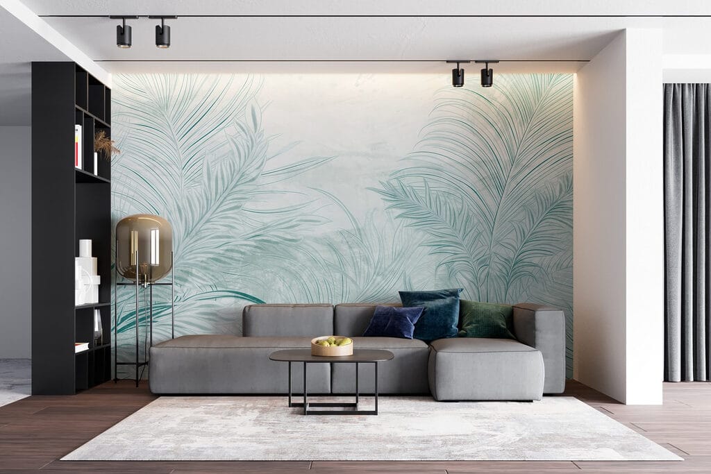 Palmas en líneas finas — interior 2