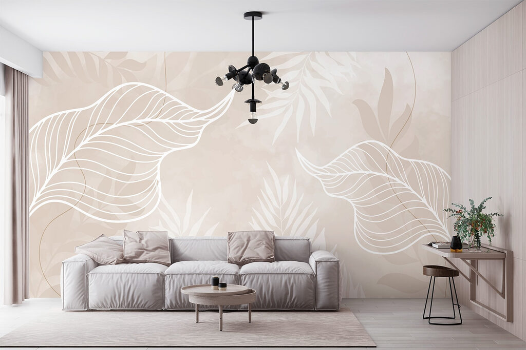 Nervios blancos sobre hojas — interior 3