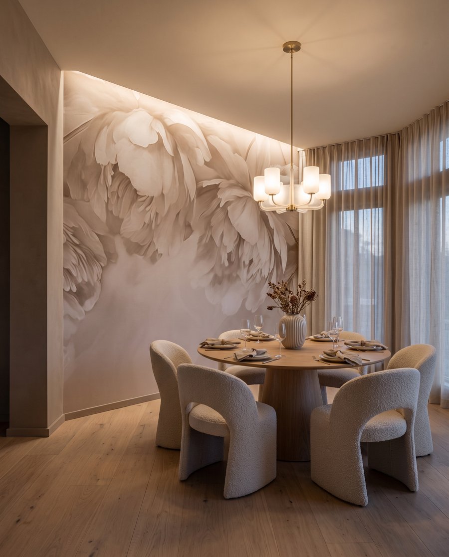 Grandes pétalos colgantes — interior 6