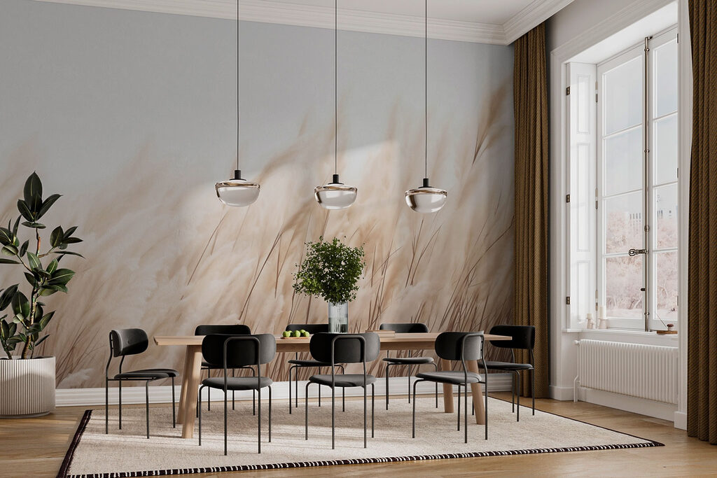 Hierbas que se inclinan — interior 1